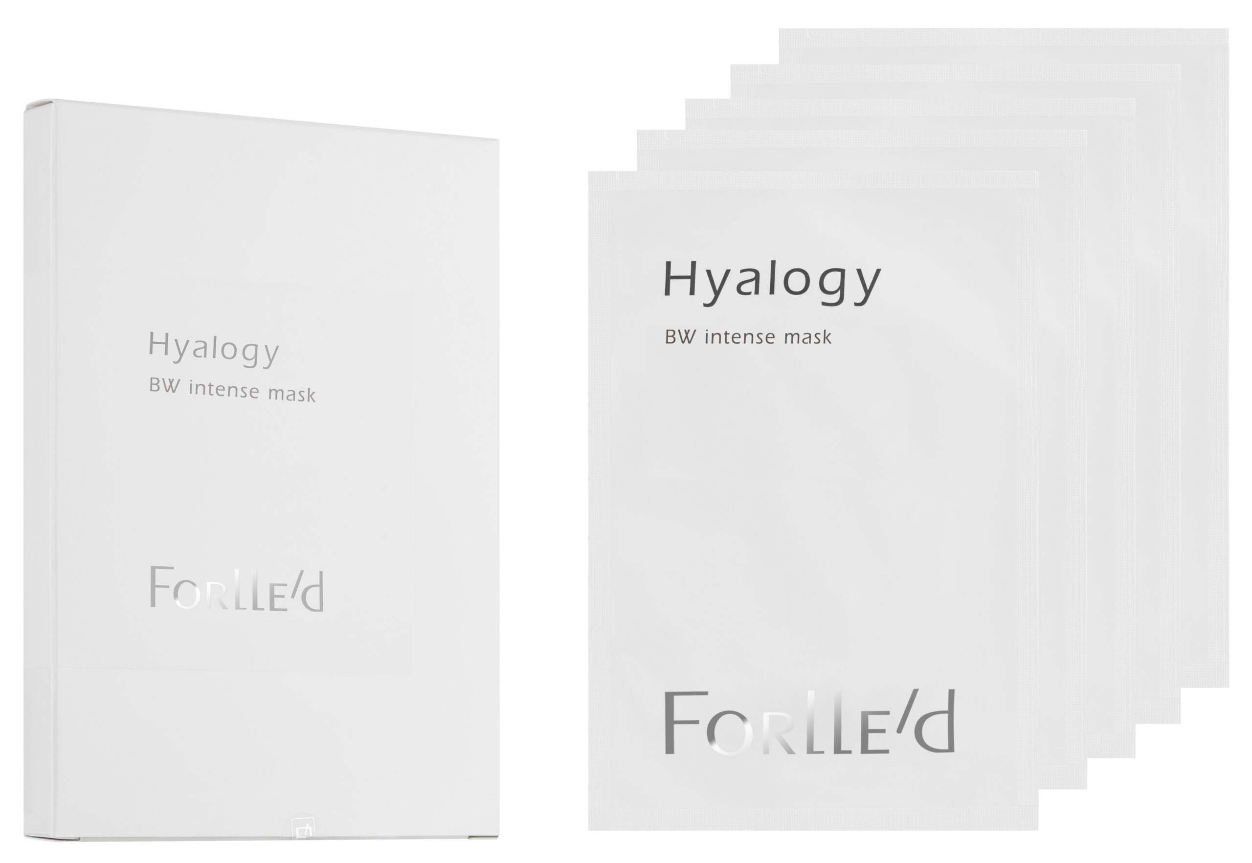 Hyalogy_BW intense mask_pouch_box_glow Hyalogy BW intense mask - Image 1